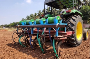 Rotary Drum Seeder with Different Crops
