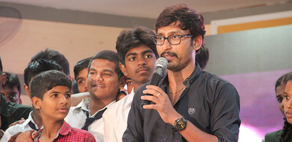 RJ-Balaji, an Indian radio jockey,presenter,comedian and actor