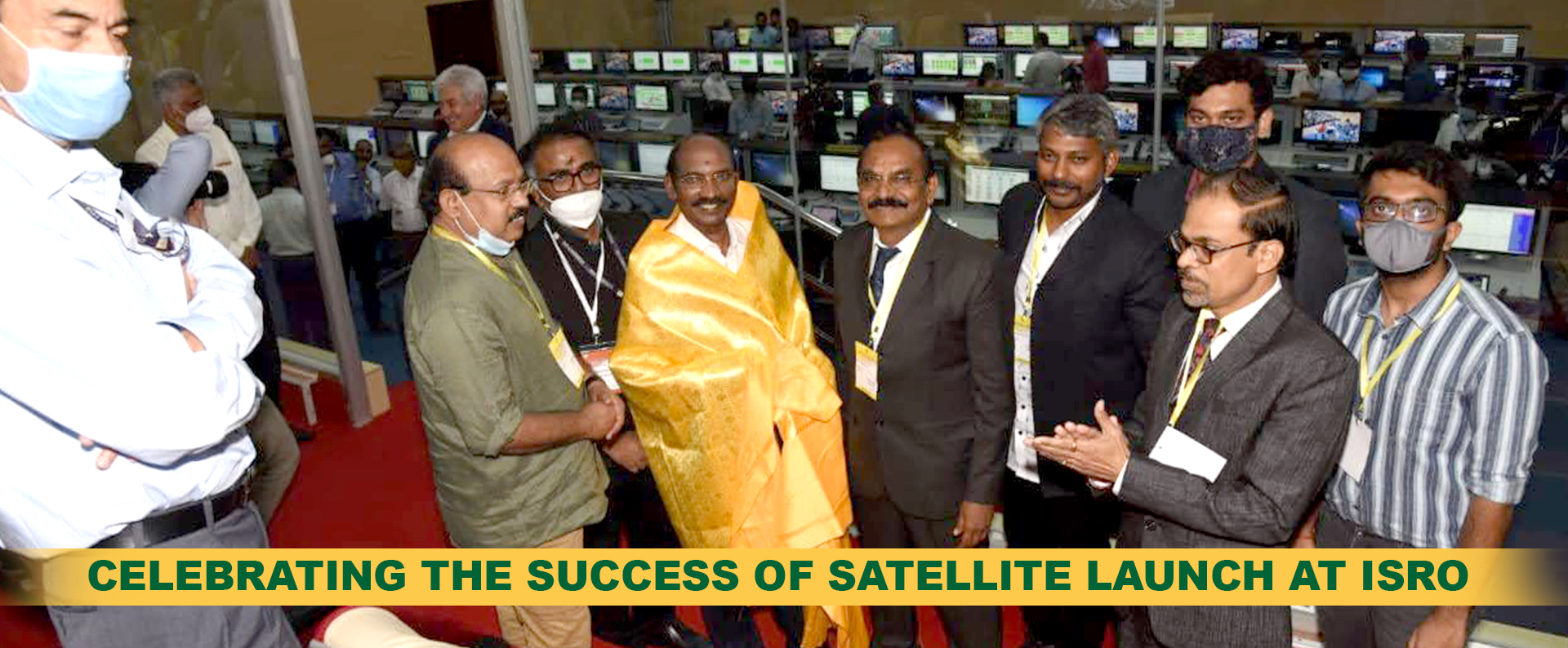 Sri Shakthi - Chairman and Student Team with ISRO Chairman Dr.K. Sivan