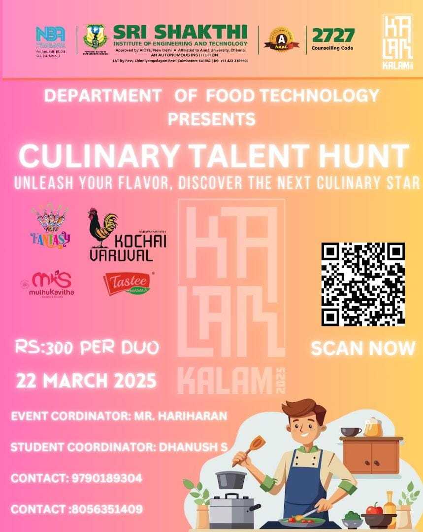 Culinary Talent Hunt