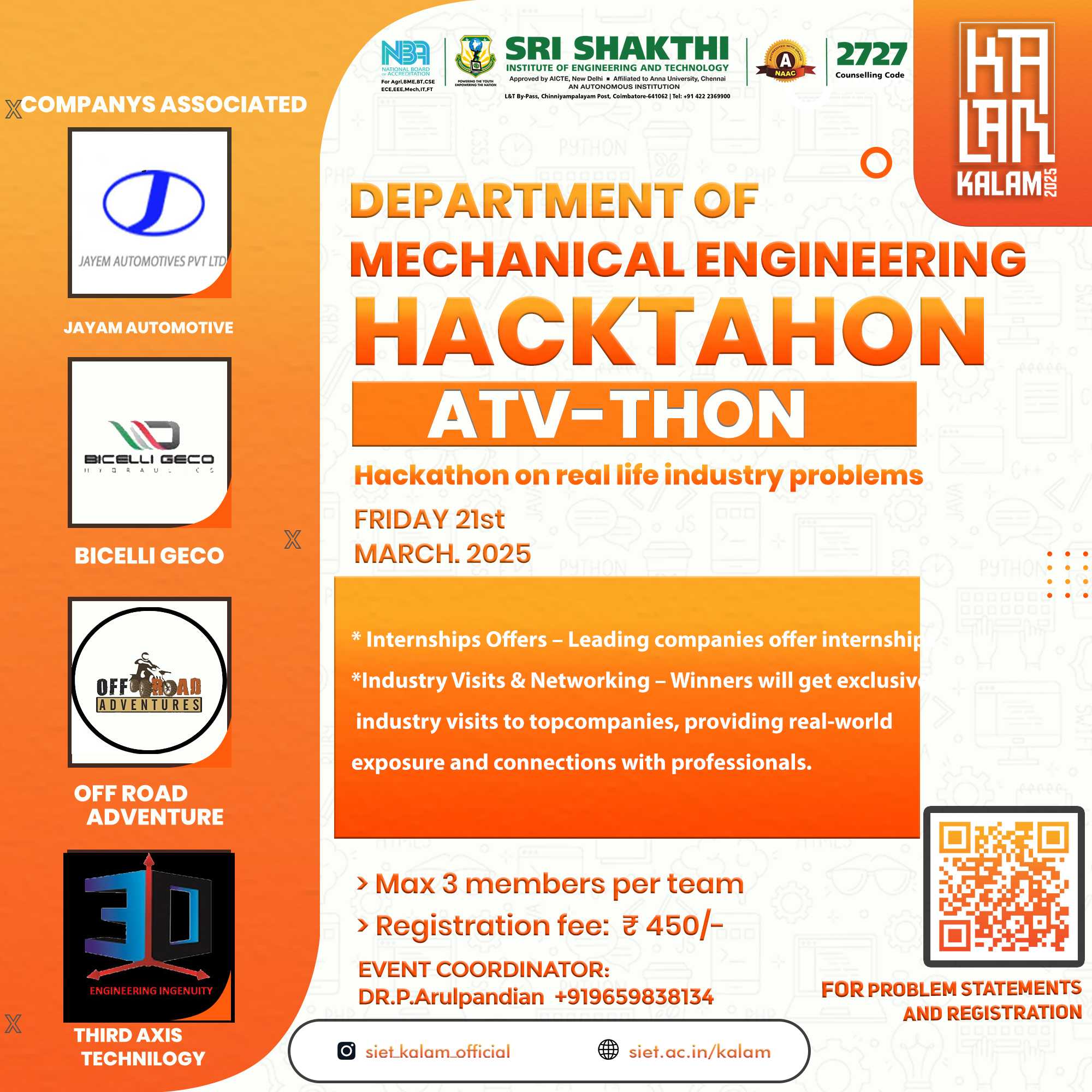 ATV - SOLIDWORKS DESIGN HACKATHON