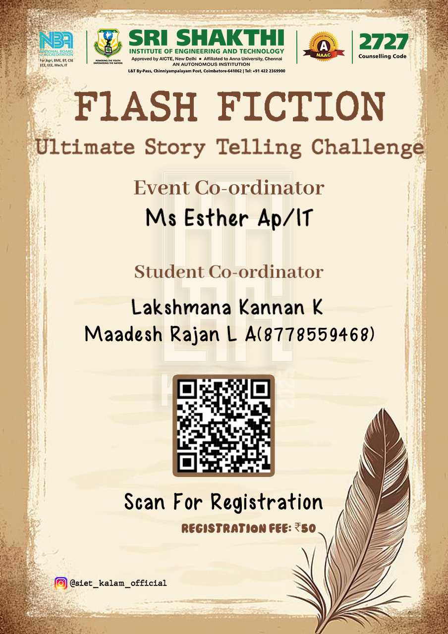 FLASH FICTION